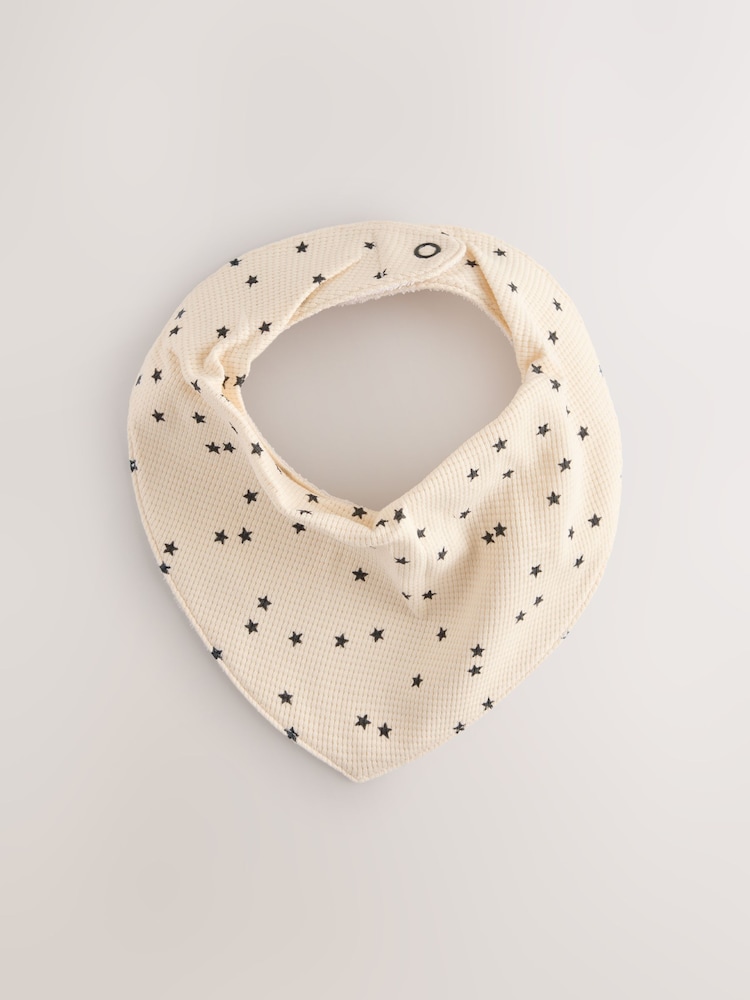 Monochrome Baby Dribble Bibs 3 Pack - Image 2 of 6 Monochrome Baby Dribble Bibs 3 Pack - Image 2 of 6