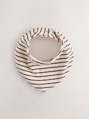 Monochrome Baby Dribble Bibs 3 Pack - Image 3 of 6