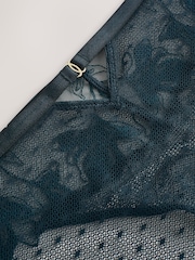 Green High Leg N.Premium Swiss Designed Embroidered Knickers - Image 7 of 7