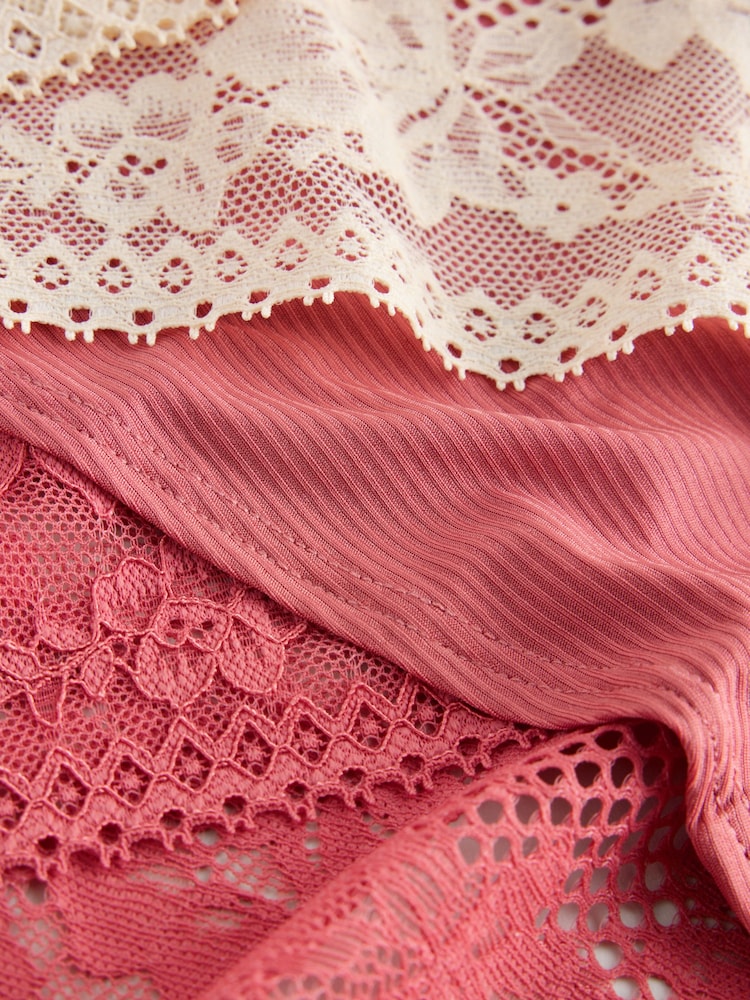 Тот/Экру - Knickers 2 жиынтығы - 10суретінің 10 суреті Тот/Экру - Knickers 2 жиынтығы - 10суретінің 10 суреті