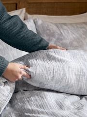 Voyage Chambray Braeflower Cotton Muslin Duvet Set - Image 5 of 5