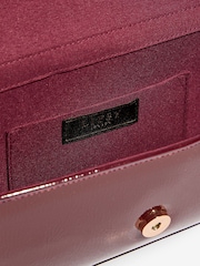 Bordeauxrød - Lipsy clutch med kvastkant - Billede 7 af 8