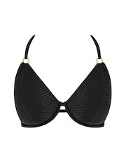 Freya Black Cala Cuba Underwire Halter Bikini Top - Image 5 of 5