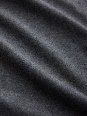 Charcoal Grey Leopard Print Cotton Short Pyjamas Set - Image 8 of 9