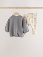 Grey Dogs Baby Sweatshirt and Leggings Set (0mths-2yrs) - Image 2 of 15
