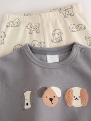 Grey Dogs Baby Sweatshirt and Leggings Set (0mths-2yrs) - Image 8 of 15
