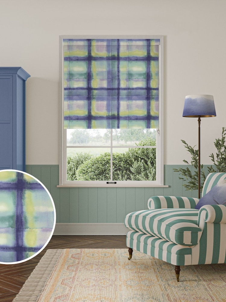 Bluebellgray Heather Tartan Made to Measure Blinds - Image 1 of 6