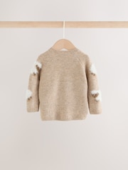 Brown Sheep Baby Knitted Jumper and Leggings Set (0mths-2yrs) - Image 5 of 14