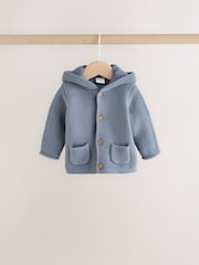 Blue Transport Baby Knitted Cardigan, Bodysuit and Leggings Set (0mths-2yrs) - Image 5 of 12