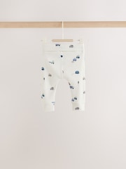 Blue Transport Baby Knitted Cardigan, Bodysuit and Leggings Set (0mths-2yrs) - Image 8 of 12