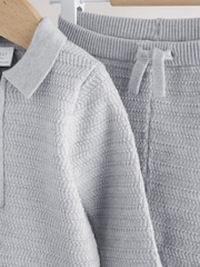 Grey Knitted Jumper and Leggings Baby Set (0mths-2yrs) - Image 10 of 17