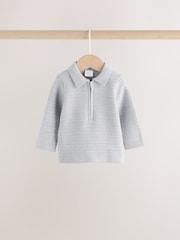 Grey Knitted Jumper and Leggings Baby Set (0mths-2yrs) - Image 6 of 17