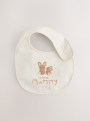 Neutral Mummy and Daddy Baby Bibs 2 Pack - Image 2 of 5