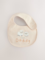 Neutral Mummy and Daddy Baby Bibs 2 Pack - Image 3 of 5