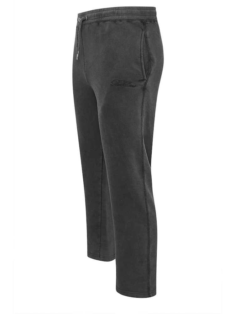 BadRhino Big & Tall Black Sun Fade Embroidered Joggers - Image 3 of 3