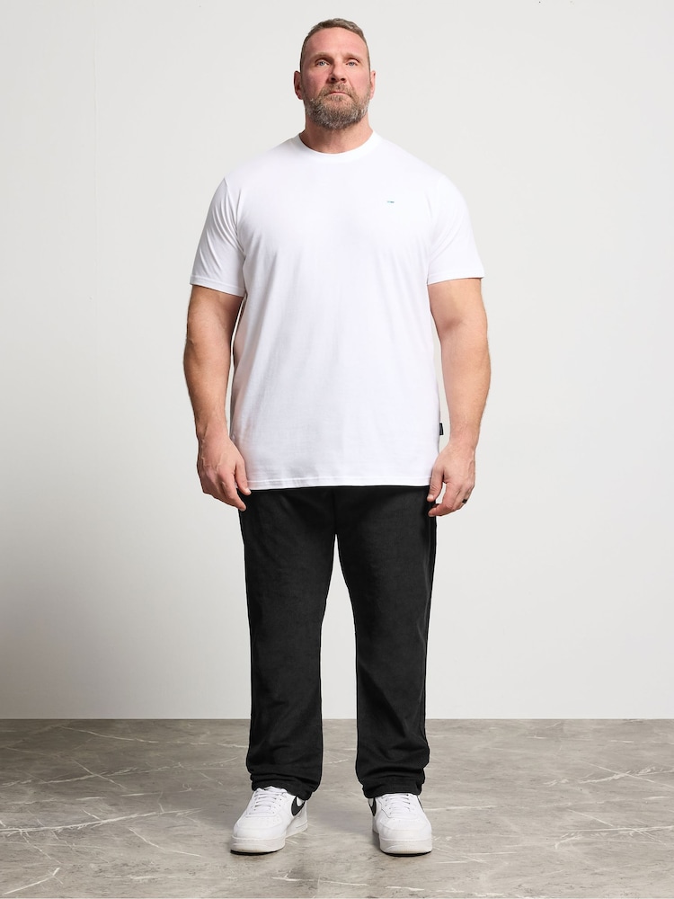 BadRhino Big & Tall Black Cord Trousers - Image 2 of 4 BadRhino Big & Tall Black Cord Trousers - Image 2 of 4