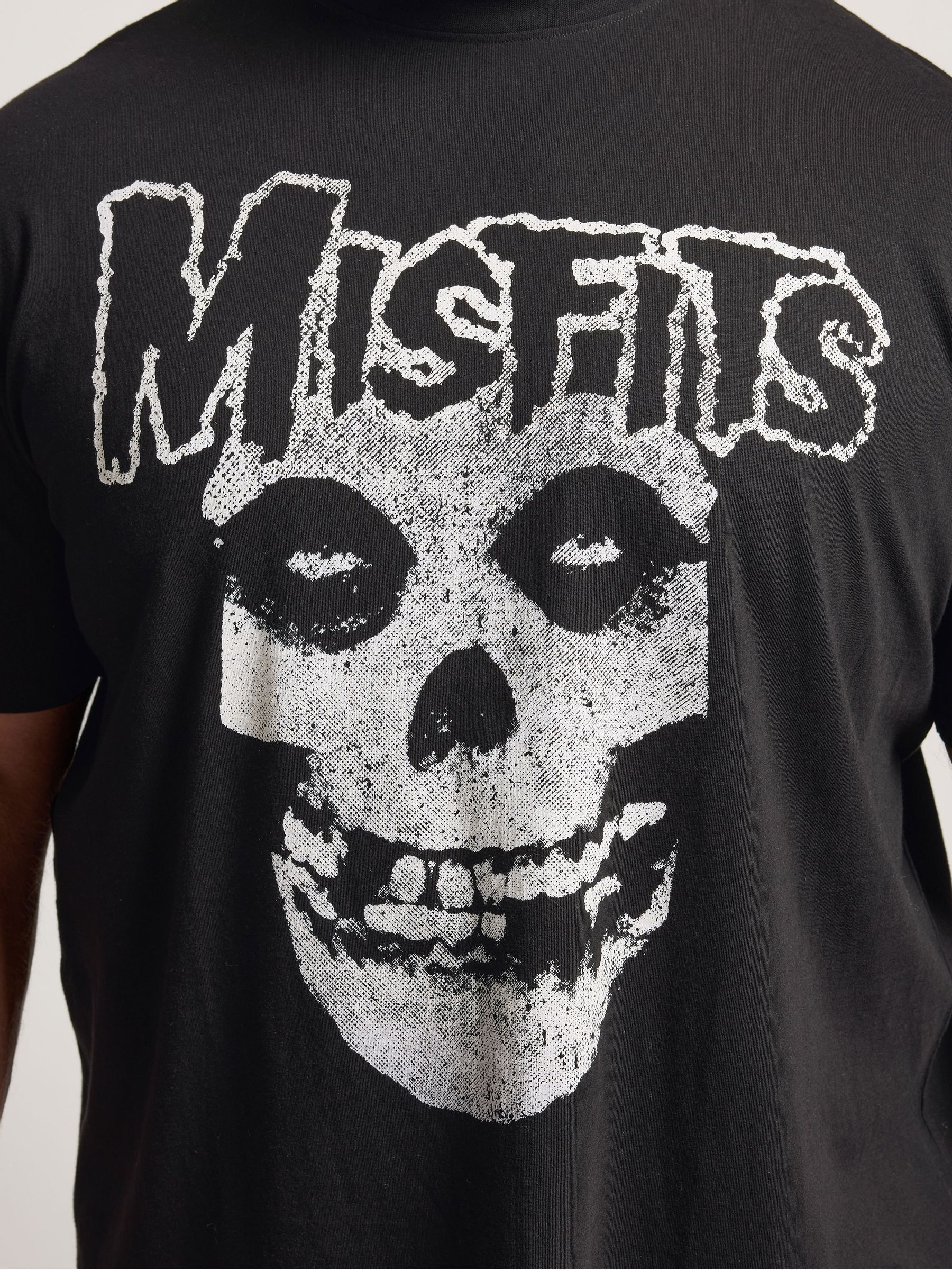 Buy BadRhino Big & Tall Black Misfits T-Shirt from Next USA