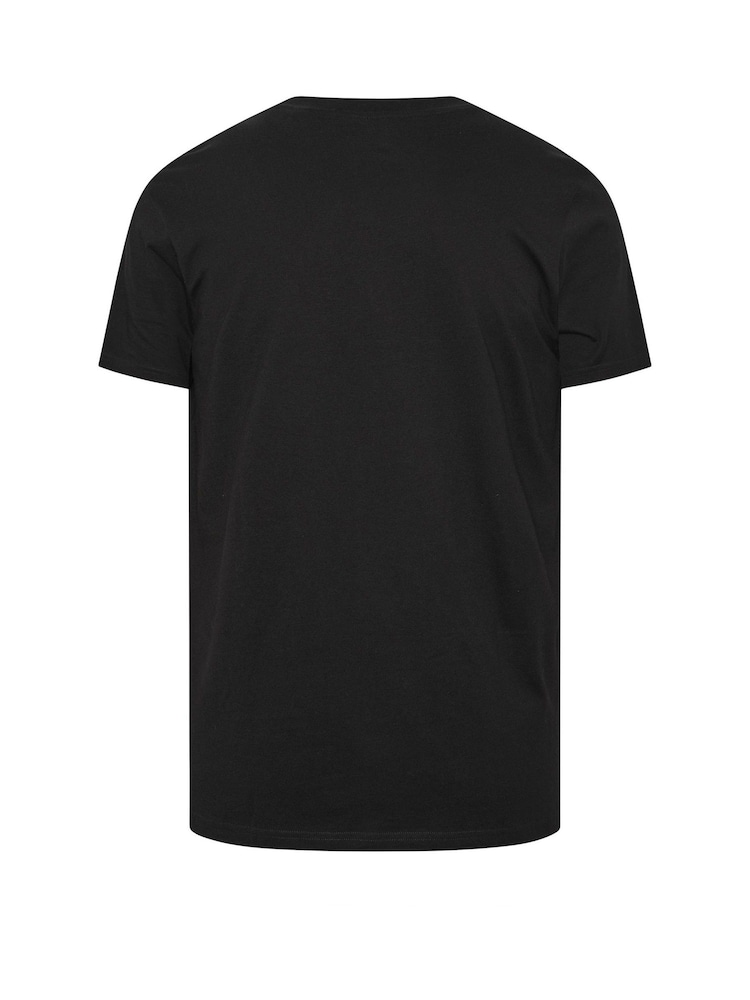 BadRhino Big & Tall Black Misfits T-Shirt - Image 6 of 6