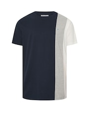 BadRhino Big & Tall Blue Cut & Sew T-Shirt - Image 5 of 6
