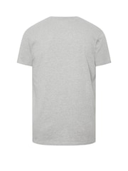 BadRhino Big & Tall Grey Distressed Graphic T-Shirt - Image 2 of 2