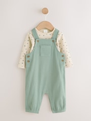 Green Baby Set Jersey Dungarees and Bodysuit Set (0mths-2yrs) - Image 5 of 11