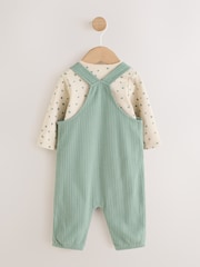 Green Baby Set Jersey Dungarees and Bodysuit Set (0mths-2yrs) - Image 6 of 11