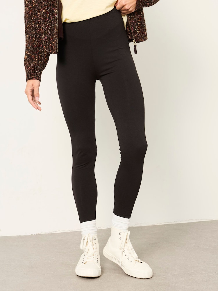FatFace Meribel Black Leggings - Image 1 of 5