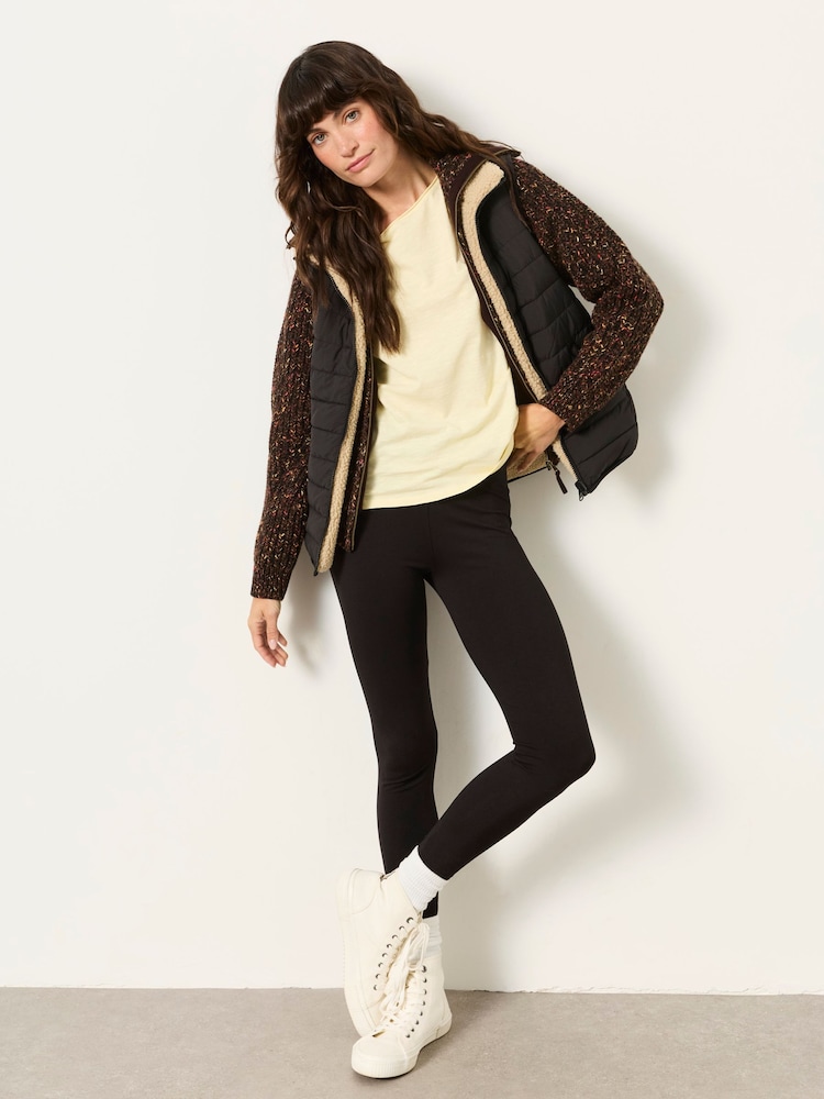 FatFace Meribel Black Leggings - Image 5 of 5