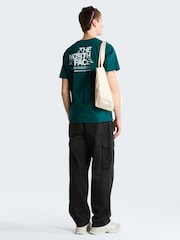 The North Face Green Mountain Sketch Back Print T-Shirt - Image 3 of 5