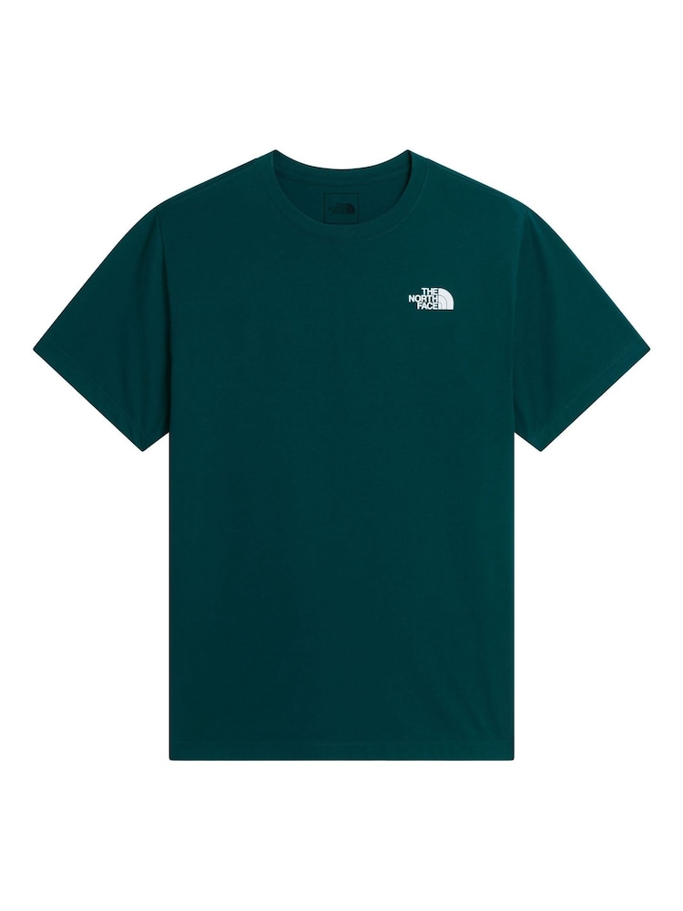 The North Face Green Mountain Sketch Back Print T-Shirt - Image 5 of 5