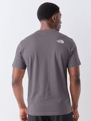 Boz - The North Face Loqosu olan Futbolka - 5şəkildən 2 şəkil