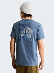 The North Face Grey The North Face Half Dome Back Graphic T-Shirt - Image 1 of 8
