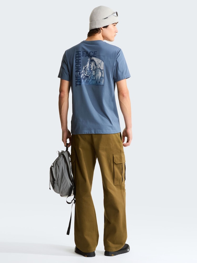 The North Face Grey The North Face Half Dome Back Graphic T-Shirt - Image 2 of 8 The North Face Grey The North Face Half Dome Back Graphic T-Shirt - Image 2 of 8