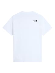 Ağ - The North Face Loqosu olan Futbolka - 5şəkildən 5 şəkil