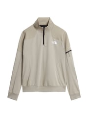 The North Face Grey Mountwain Athletics 1/4 Zip Fleece Sweat Top - Image 5 of 5