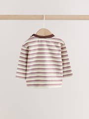 Rayas azules/verdes - Pack de 4 camisetas de manga larga para bebé (0 meses - 2 años) - Imagen 7 de 13