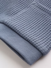 Blue Textured Top and Legging Baby Set (0mths-2yrs) - Image 12 of 15