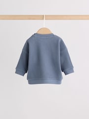 Blue Textured Top and Legging Baby Set (0mths-2yrs) - Image 5 of 15