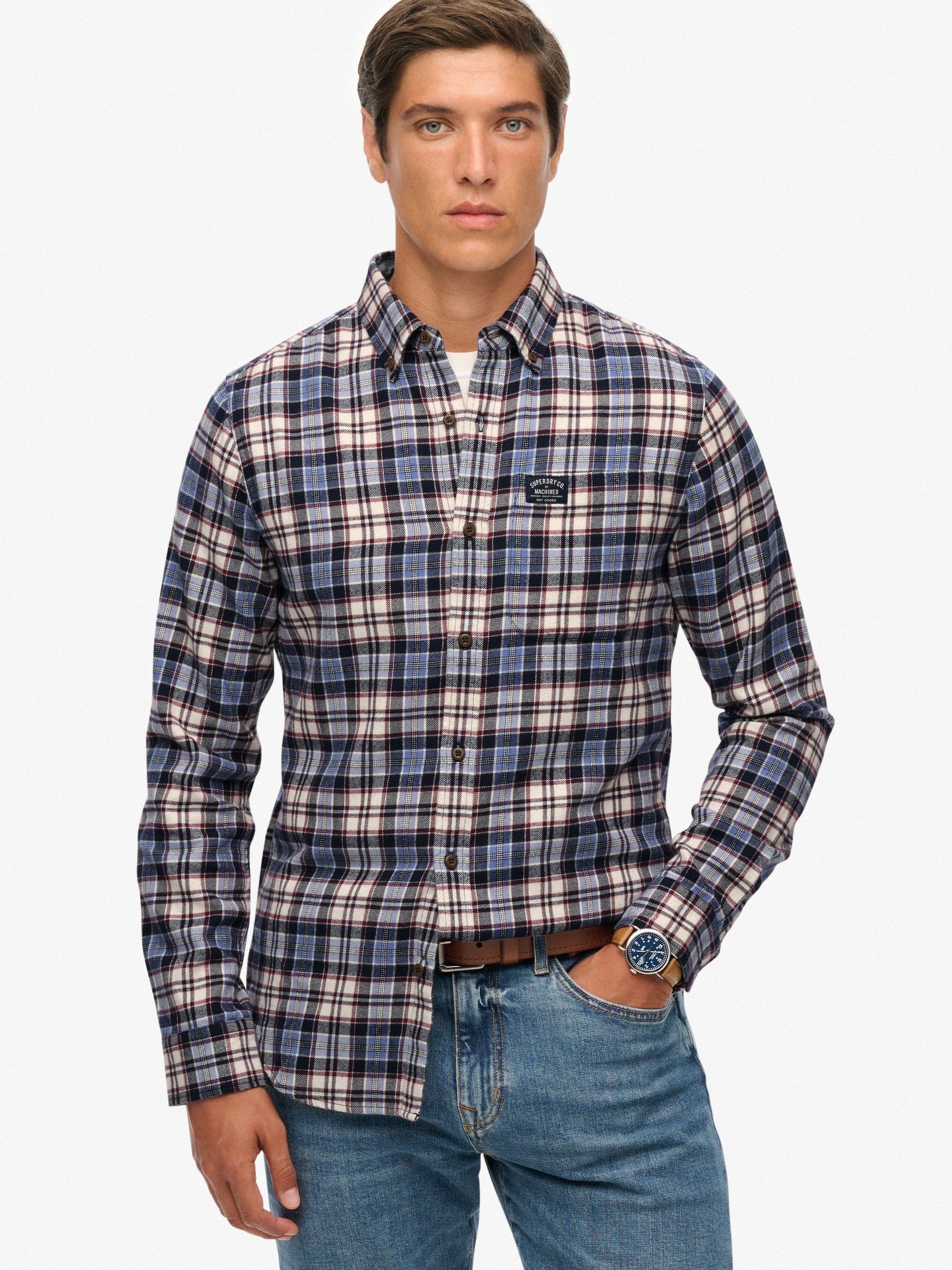 Superdry Blue Shirt - Image 2