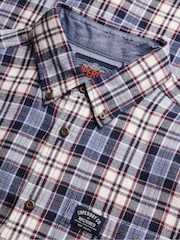 Azul - Camisa de leñador de algodón con manga larga de Superdry - Imagen 7 de 7