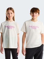The North Face Cream Chalbi Relaxed Front Graphic T-Shirt - Image 1 of 5