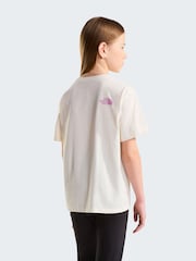 The North Face Cream Chalbi Relaxed Front Graphic T-Shirt - Image 2 of 5