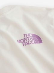 Cremefarvet - The North Face Chalbi Afslappet front grafisk T-shirt - Billede 7 af 7