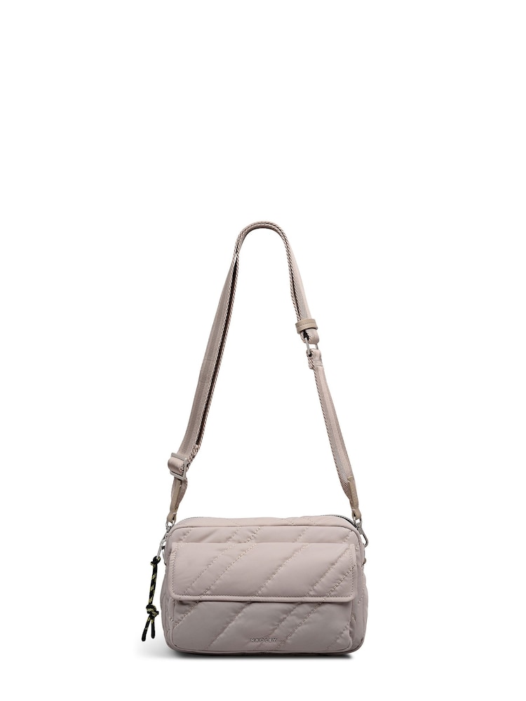 Radley Grey Eden Row Cross Body Bag - Image 1 of 6 Radley Grey Eden Row Cross Body Bag - Image 1 of 6
