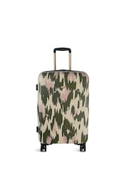 Radley Green Abstract Animal Medium 4 Wheel Suitcase - Image 1 of 4