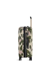 Radley Green Abstract Animal Medium 4 Wheel Suitcase - Image 3 of 4