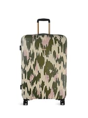 Radley Green Abstract Animal Large 4 Wheel Suitcase - Image 1 of 4