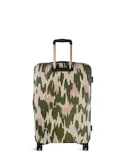 Radley Green Abstract Animal Large 4 Wheel Suitcase - Image 2 of 4