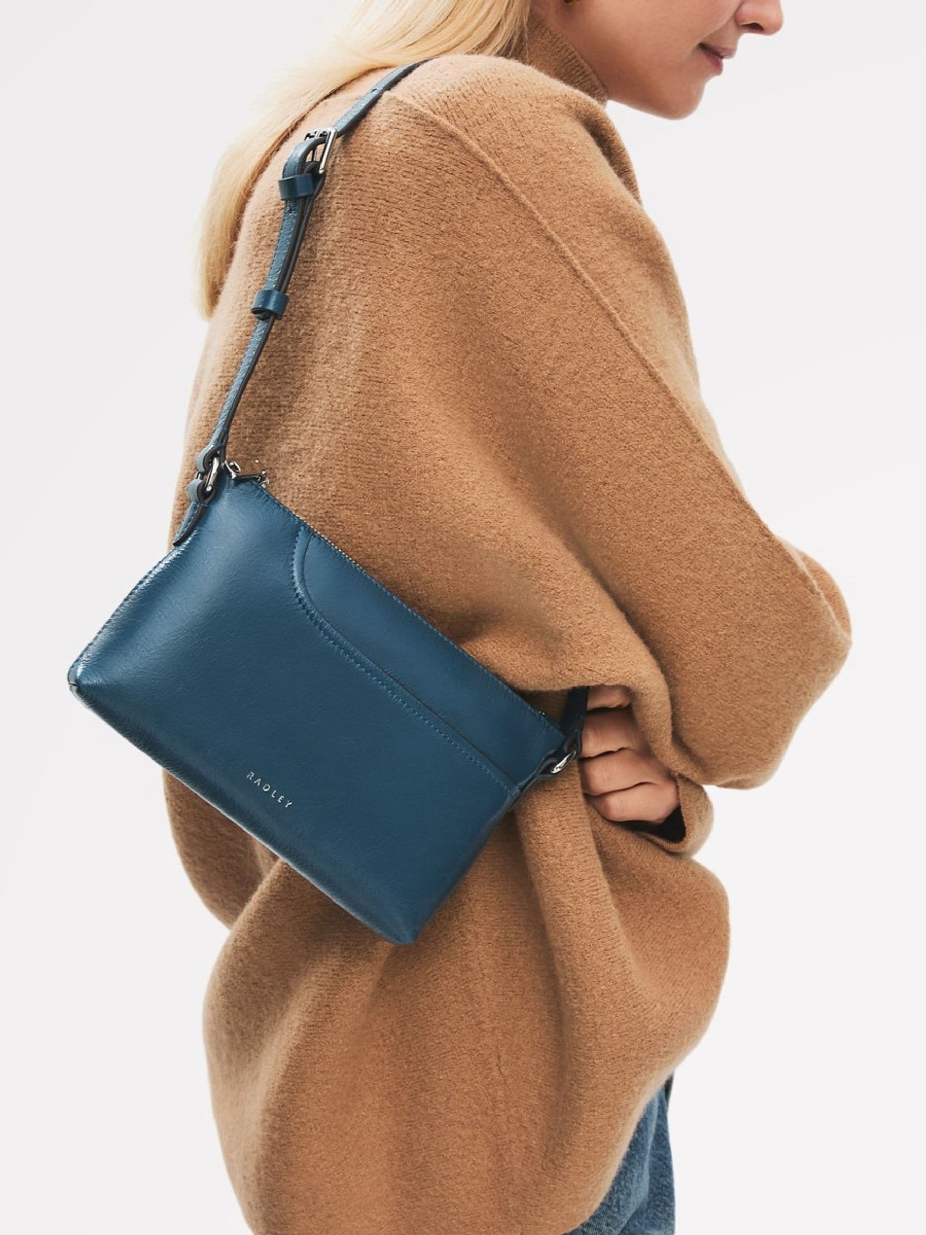 Next：日本 ライトブルー - Radley ポケット ミニ ショルダーバッグ 