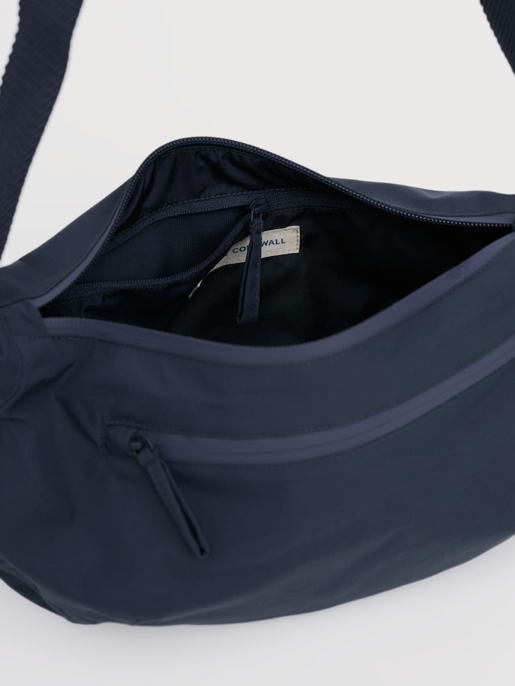 Seasalt Cornwall Blue Kevern Waterproof Cross-Body Bag - Image 5 of 5